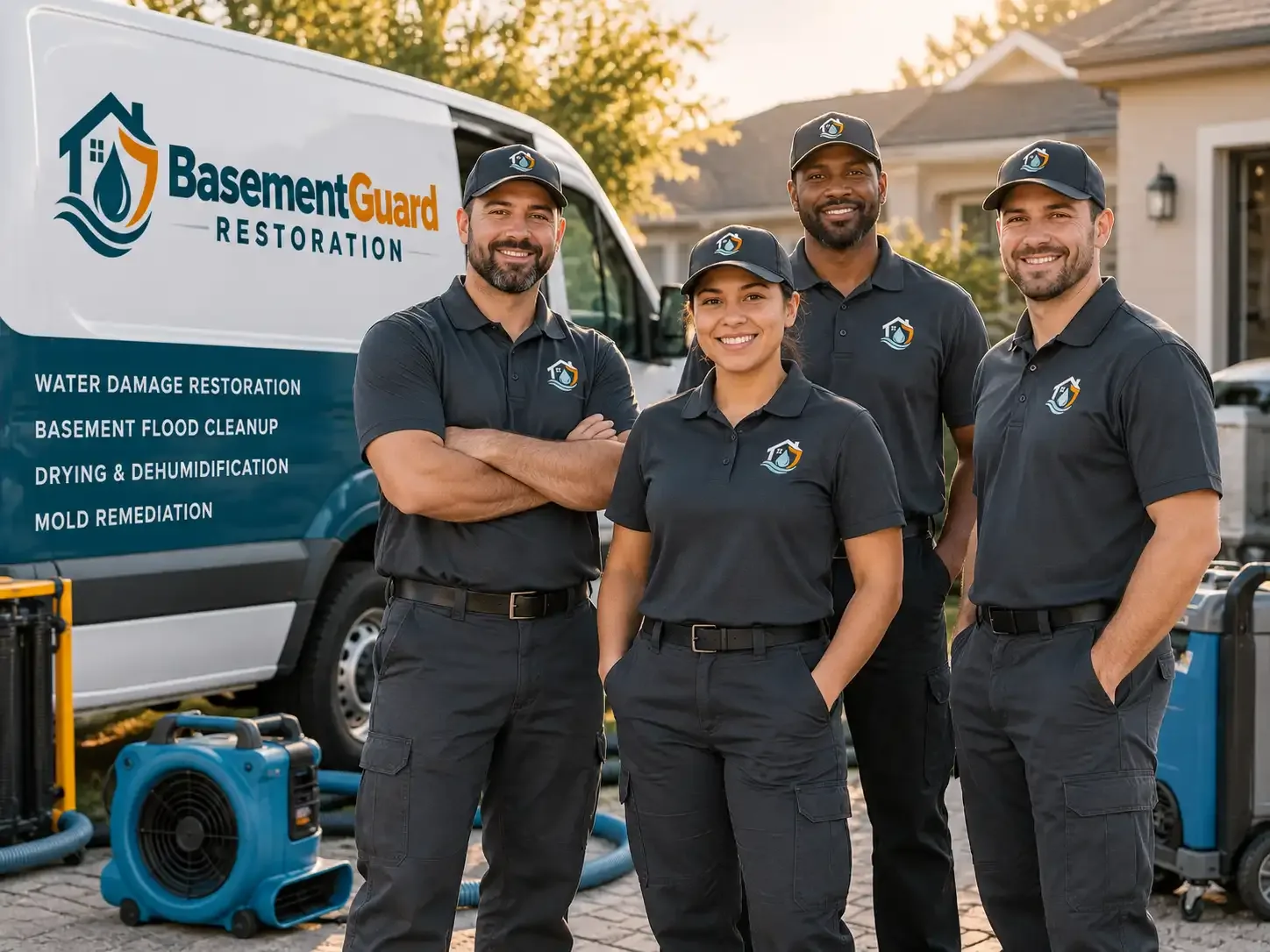 Basement Water Damage Restoration company in Naponee, NE